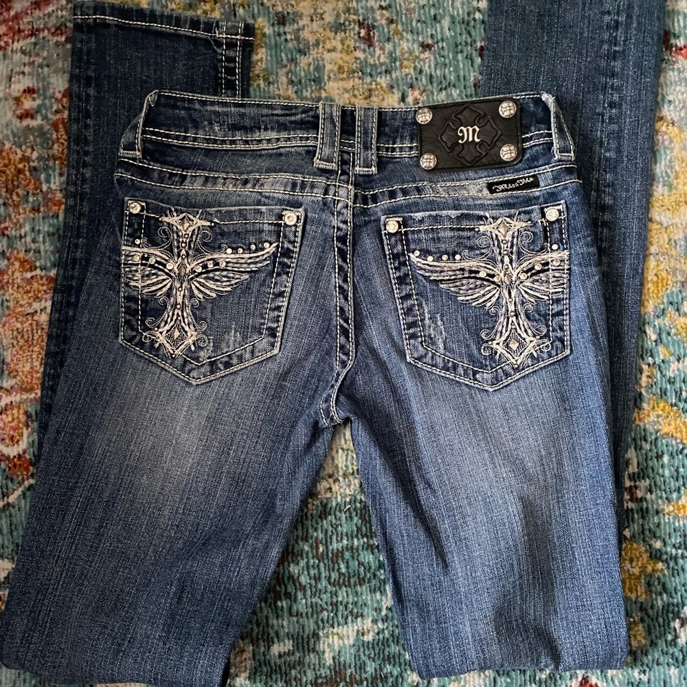 Miss Me Straight Leg Jeans Size 27
